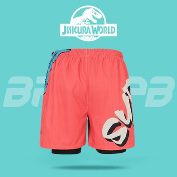 雙層泳褲2026新款泡溫泉男沙灘褲海邊沖浪防尷尬速干大碼泳衣套裝