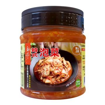 【達人上菜】韓式泡菜 600gx2罐
