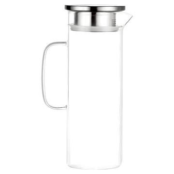 FOREVER 耐熱玻璃水壺  手柄圓型款  1L  1個