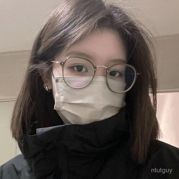 韓係奶油白色氛圍感口罩ins高顔值新款個性時尚一次性防護口罩女 TCAI