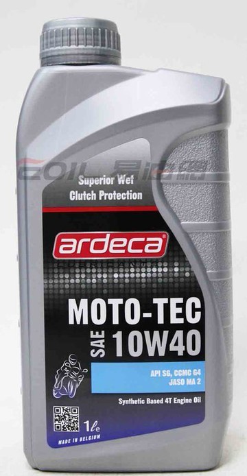 ARDECA MOTO-TEC 4T 10W40合成機油 機車用【299免運領券再享折扣】