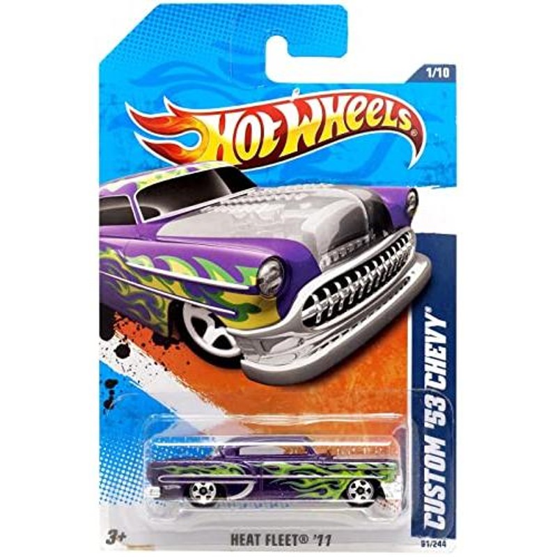 Hot Wheels ホットウィール Custom '53 Chevy, Heat Fleet '11 ー