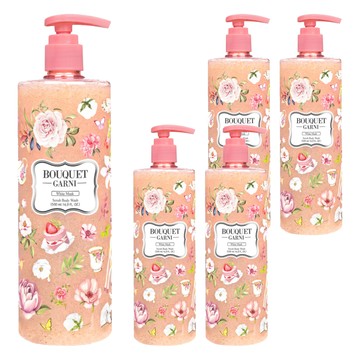 BOUQUET GARNI 去角質沐浴乳 白麝香  500ml  5瓶