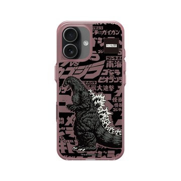 iPhone 17 Clear (相機按鈕) 晶醺玫 - 哥吉拉 Godzilla - 哥吉拉大時代