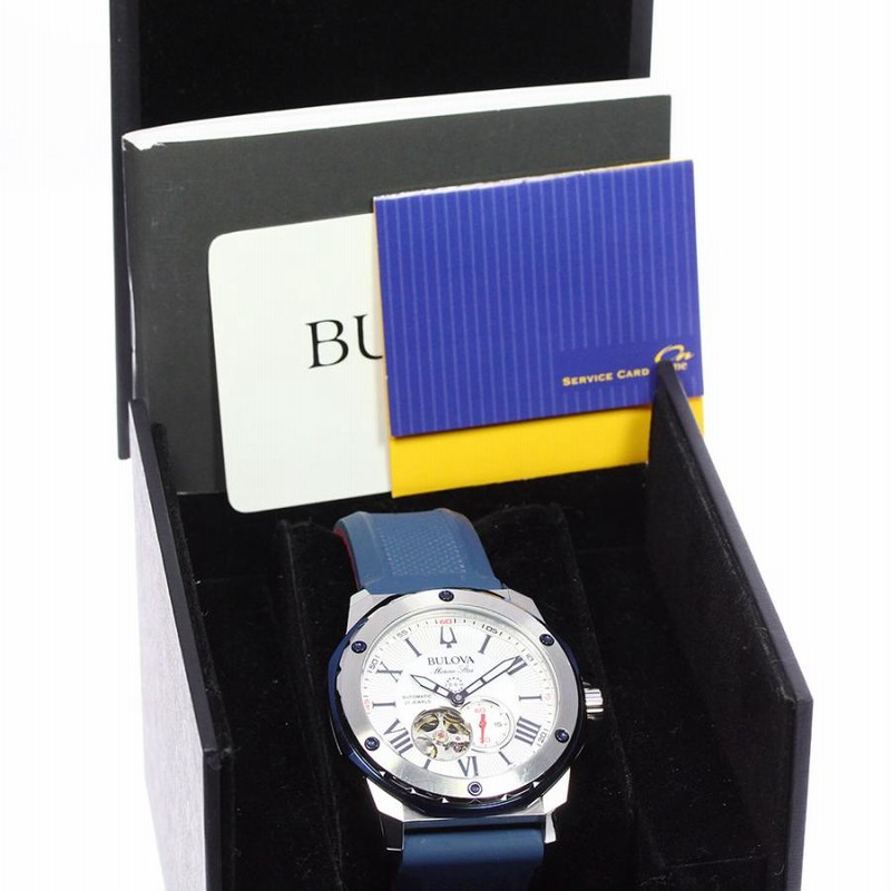 BULOVA マリンスター　98A225  自動巻き　箱　保証書付き マリンスター 98A225 | BULOVA（ブローバ）ジャパン公式サイト