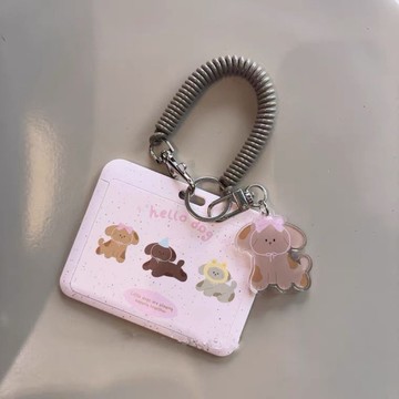 臺灣/✨橫版可愛小貓卡套學生飯卡校園卡公交卡門禁卡工作證保護套
