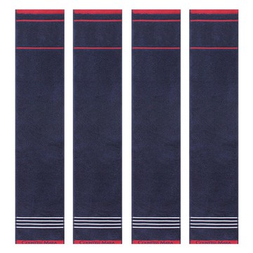 Songwol Towel 松月毛巾 四線運動20毛巾 20 x 100 公分  4入  海軍藍色