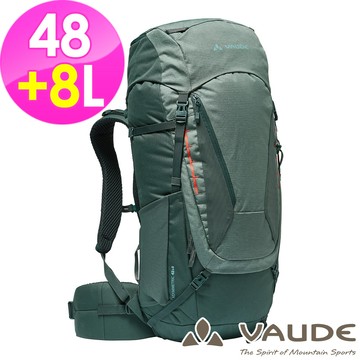 【VAUDE德國】Asymmetric 女款網架背包48+8L(VA-15943 綠/登山/健行/旅行)