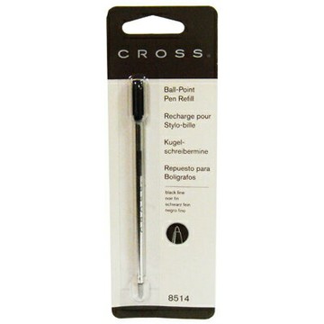 【文具通】CROSS 8514 原子筆芯 細 黑 S1010027【APP滿額下單4%點數(單一帳號最高1000點)】7/31止