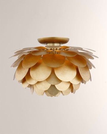 Cynara Large Flush Mount by Chapman & Myers - 17"