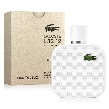Lacoste 經典純白男性淡香水-Tester(100ml)