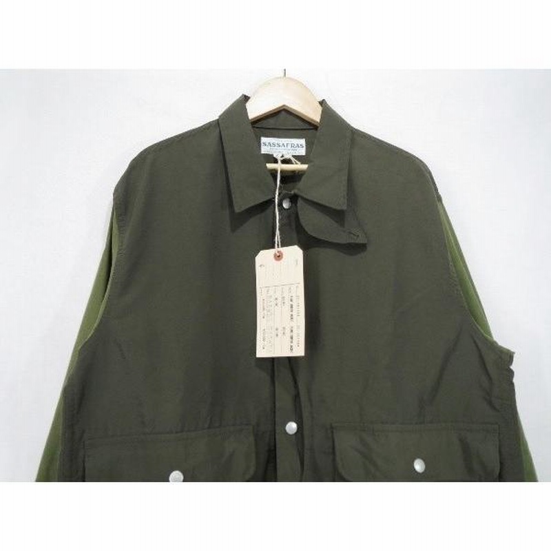 未使用 SASSAFRAS ササフラス PLANT HUNTER JACKET SF-161144 60/40 ...