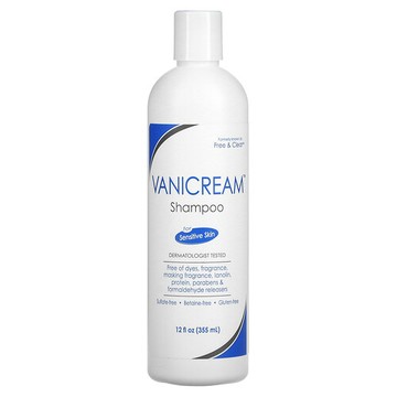 Vanicream, 敏感肌膚適用洗髮精，12 液量盎司（355 毫升）