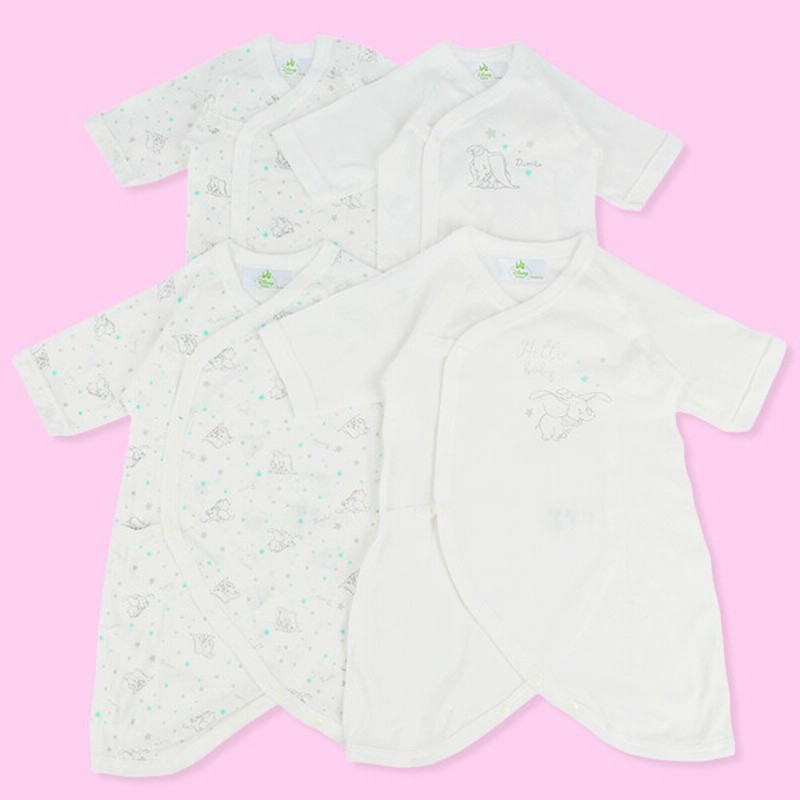スナップタイプ 長袖 新生児肌着4点セット ダンボ オフホワイト 50 60 インナー パジャマ 新生児 乳児 50 80cm 新生児肌着セット 赤ちゃん本舗 アカチャンホンポ 通販 Lineポイント最大1 0 Get Lineショッピング