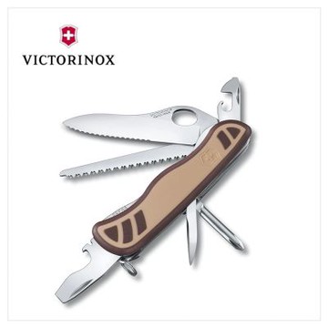 VICTORINOX 瑞士維氏 Trailmaster Grip 瑞士刀/10用/111mm 咖啡 0.8461.MWC941