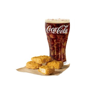 【麥當勞】麥克鷄塊(4塊)+可樂(中)好禮即享券