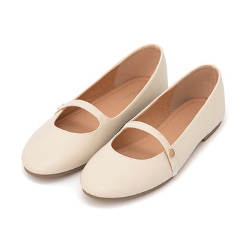 D+AF 圓頭學院平底瑪莉珍娃娃鞋