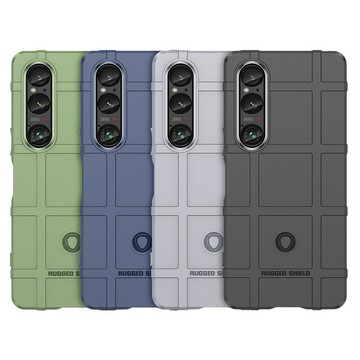 Xperia 1 VI 殼 Sony Xperia 1 VI 防摔謢盾大方格紋 手機殼保護殼保護套