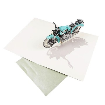 立體摩托車【Up With Paper Luxe-立體卡片 多用途】