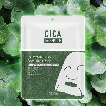 MITOMO~CICA積雪草胜肽修護面膜(單片27g)