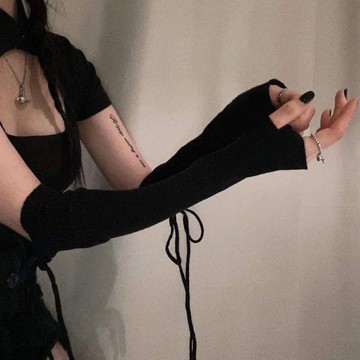 【防曬袖套】可調節防曬袖套 冰絲手套 防紫外綫護臂袖套 係帶套袖 開車袖子