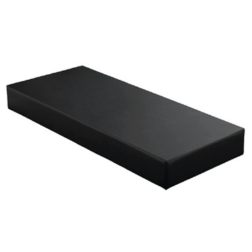 【UHO】皮革零零壹-3.5尺單人皮面床底(運費另計)P01黑