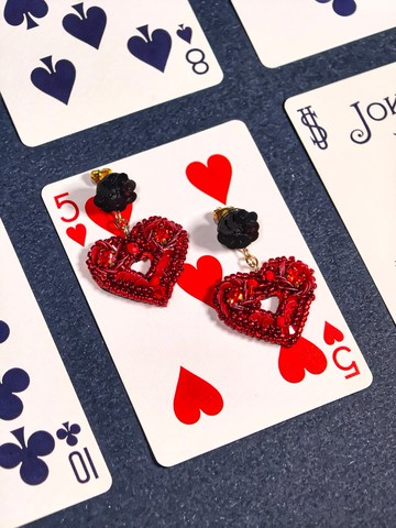 慾望之城系列 | 紅心耳環