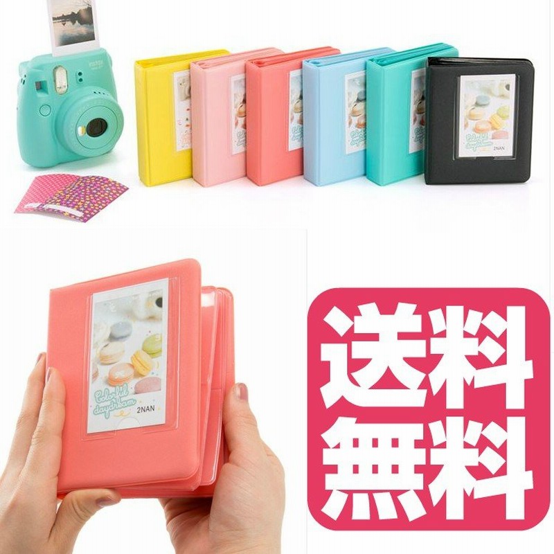 チェキフィルム65枚収納 FUJIFIM INSTAX MINIインスタックスミニ フォトアルバム （インディピンク） 通販  LINEポイント最大GET | LINEショッピング