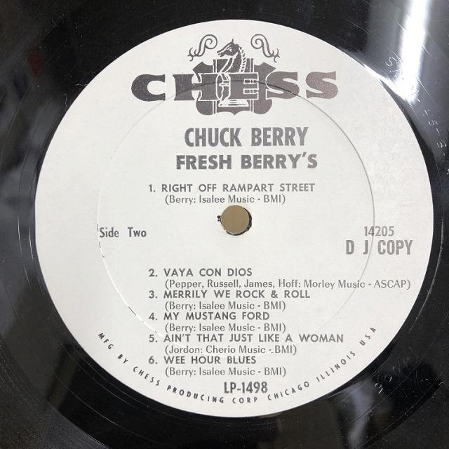 CHUCK BERRY   FRESH BERRY'S (LP1498)