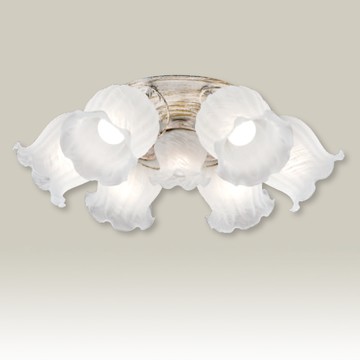 台灣玻璃造型半吸頂燈 F37-21-92292