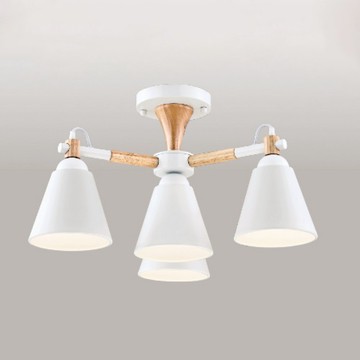 E27 北歐風半吸頂四燈 B188-53-12-1684