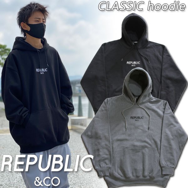 22-23 REPUBLIC CO/リパブリック CLASSIC hoodie メンズ レディース パーカー スノーボードウェア スノーアパレル  2023 予約商品 通販 LINEポイント最大0.5%GET | LINEショッピング