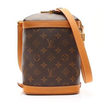 LOUIS VUITTON LV 路易威登 milk box 肩背包 棕色 原花帆布 M44877 【二手名牌BRAND OFF】