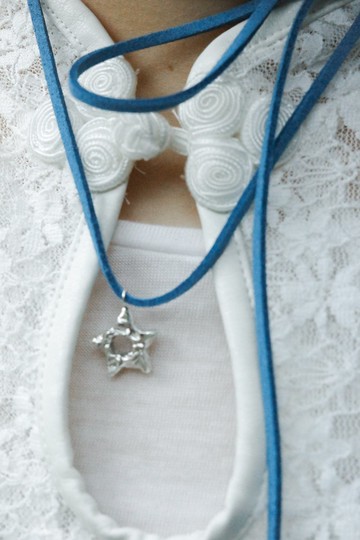 片陰り- 星芒造型綁帶項鍊