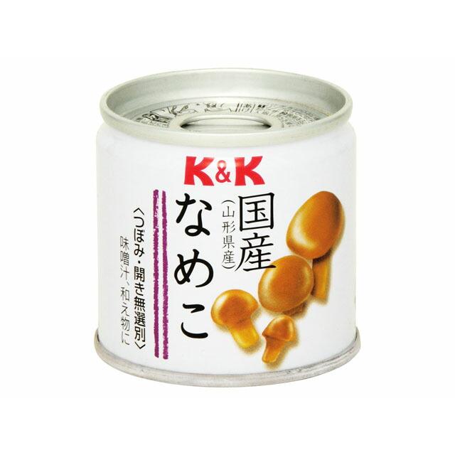 KK 国産 なめこ 水煮 80g x6