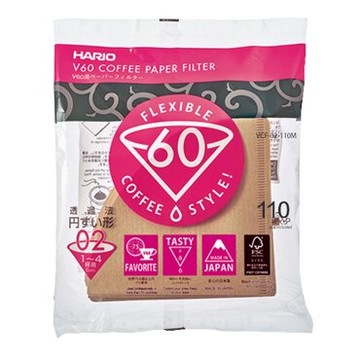 Hario V型02-110M 濾紙2~4人