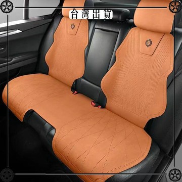 汽車坐墊四季通用合成翻毛皮透氣座椅套馬鞍墊座墊套冬季打孔通風 可開發票✔Car Supplies 🚗臺灣出貨🚗