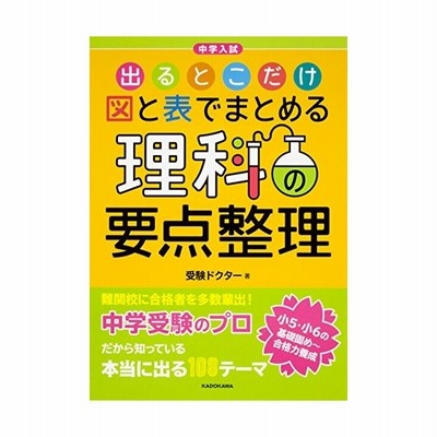 理科の要点整理 中学入試 出るとこだけ図と表でまとめる 受験ドクター 著者 通販 Lineポイント最大get Lineショッピング