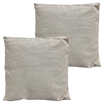 北歐風素色抱枕 2個  45cm  蛋殼