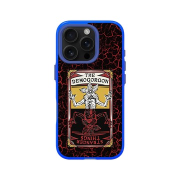 iPhone 16 Pro Clear 激光藍 - Stranger Things - 魔神卡牌