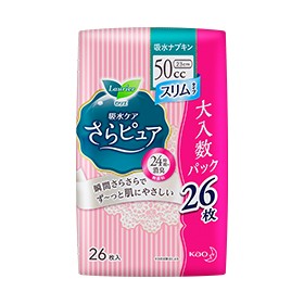 Laurier further Pure Slim 50cc water napkin [ON 26 sheets]