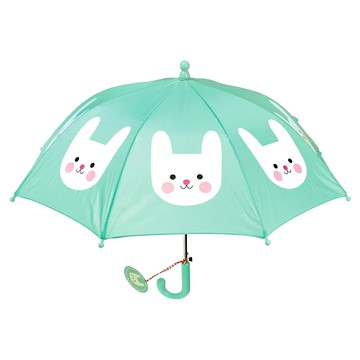 Rex LONDON 兒童雨傘  兔兔 綠色  54 x 8.5 x 4cm