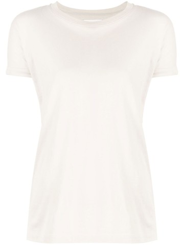 Bonpoint - round-cut cotton T-shirt - women - Cotton - 34 - Neutrals