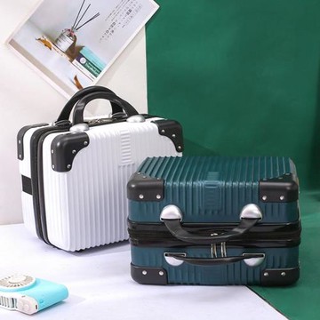 手提箱子14寸化妝箱女可愛輕便小型旅行密碼箱16寸收納皮箱大容量