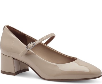 TAMARIS PUMP WITH STRAP 米白色女款鞋子