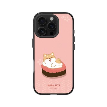 iPhone 16 Pro Clear 酷墨灰 - 柴語錄 Shiba Says - 廢柴鮭魚卵