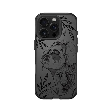 iPhone 16 Pro Clear 酷墨灰 - MYMY REVERZ TATTOO - BANDIA