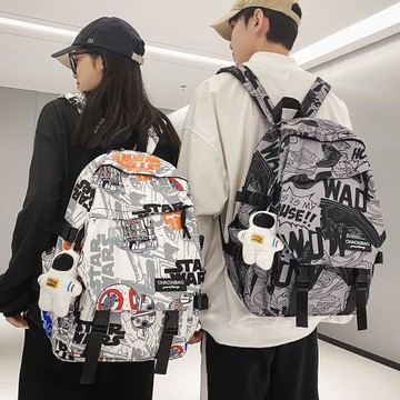 書包男生初中生男3一6年級小學生中學生高中學生大容量雙肩包男款