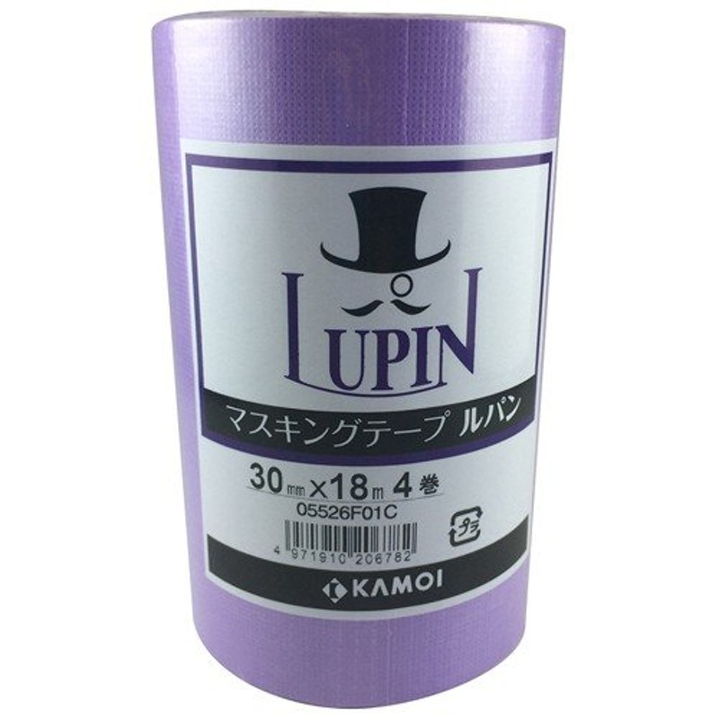 送料無料 カモイ カモ井　マスキングテープ　ルパン 38mm×18ｍ　108巻入 - 2