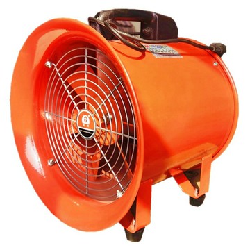 防爆手提式軸流風機220V便攜移動排風扇抽風鼓風工業除塵有限空間[DD1218001]